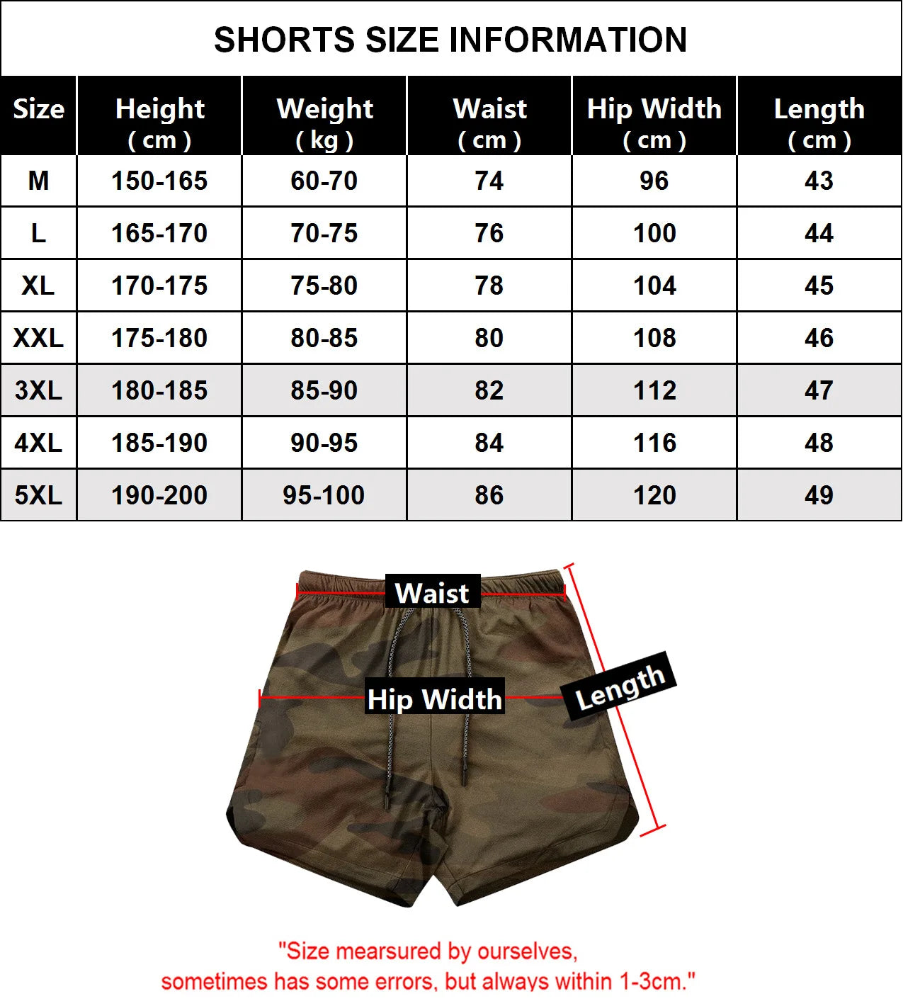 European Men's Sports Summer Double Layer Mobile Phone Pants Gym Exercise Jogging Training Shorts