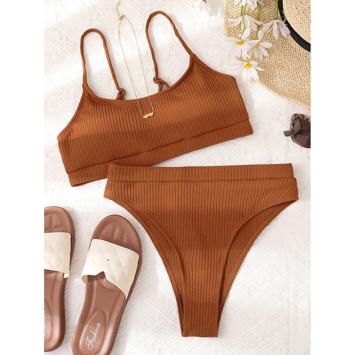 Women Swimsuit Female Women Swimwear Push Up Bikini High Waisted Bikini Set Swimming Suit Bathing Suits Bikinis Set