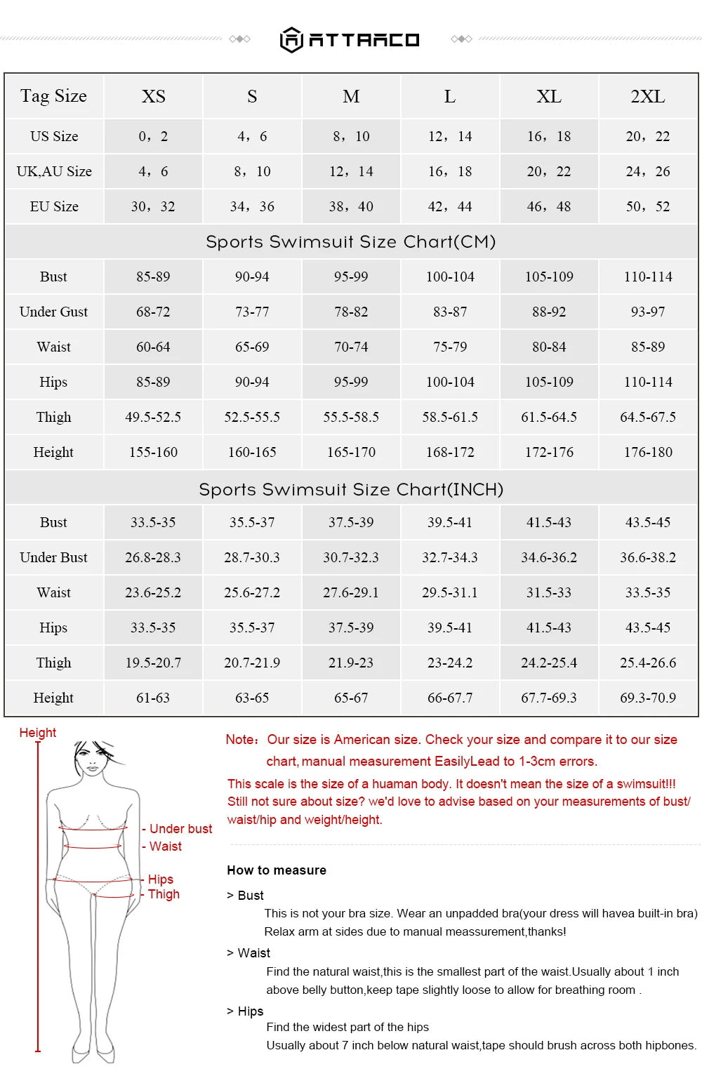 Attraco Women One-piece Sports Swimsuit Sport Swimwear Athlete Bikini Backless Beach Wear Bathing Suits