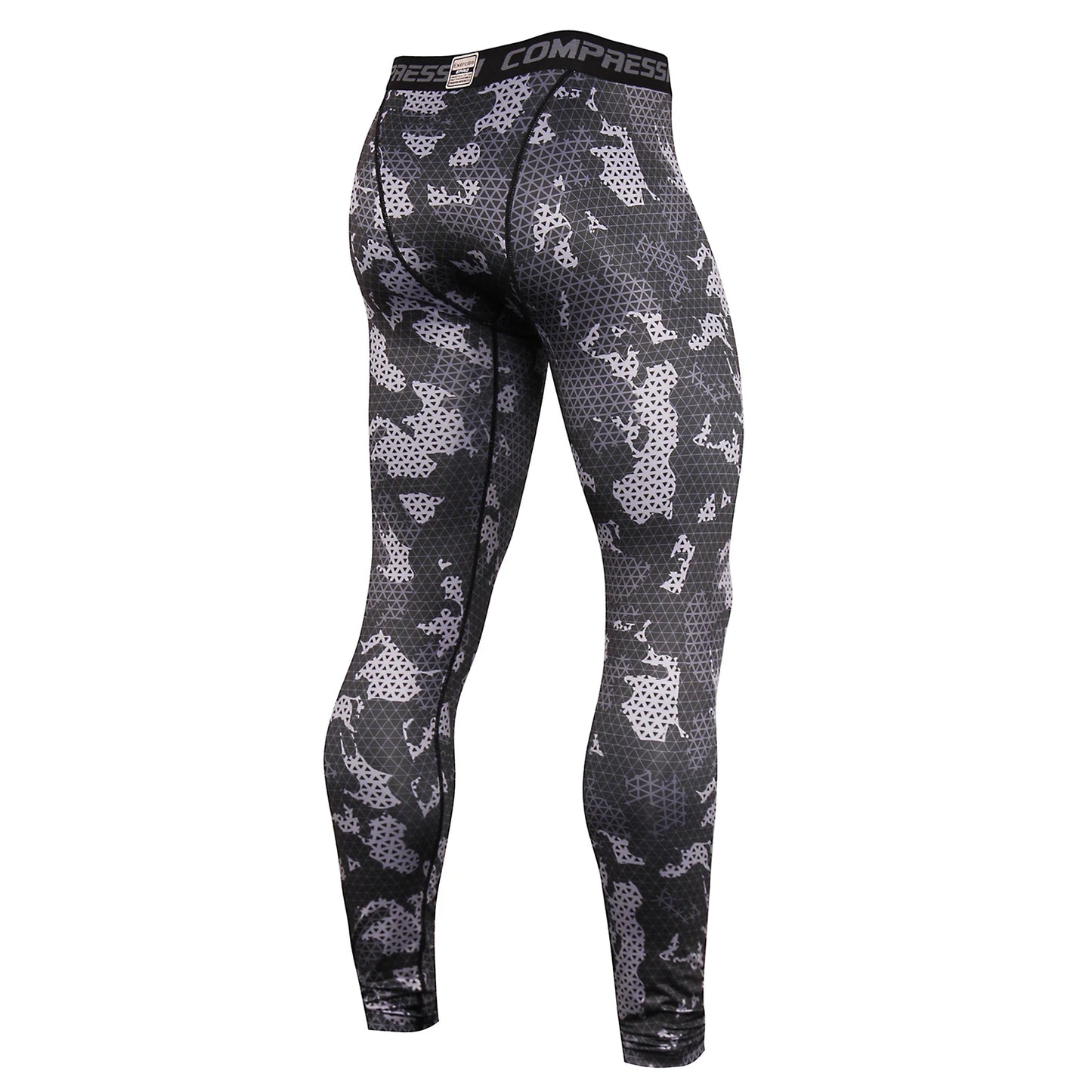 Mens Compression Pants Quick Dry Fit Men Leggings Fitness Running Tights Trousers Male Sportswear Training Sport Gym Leggings
