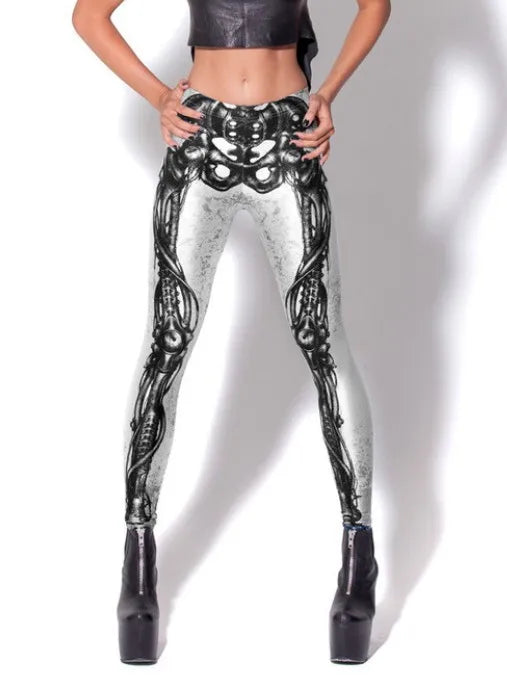 Women Legging Tiger Shark Star Art Printing Fitness leggings Fashion Slim High Waist Leggings Woman Pants Christmas Gift