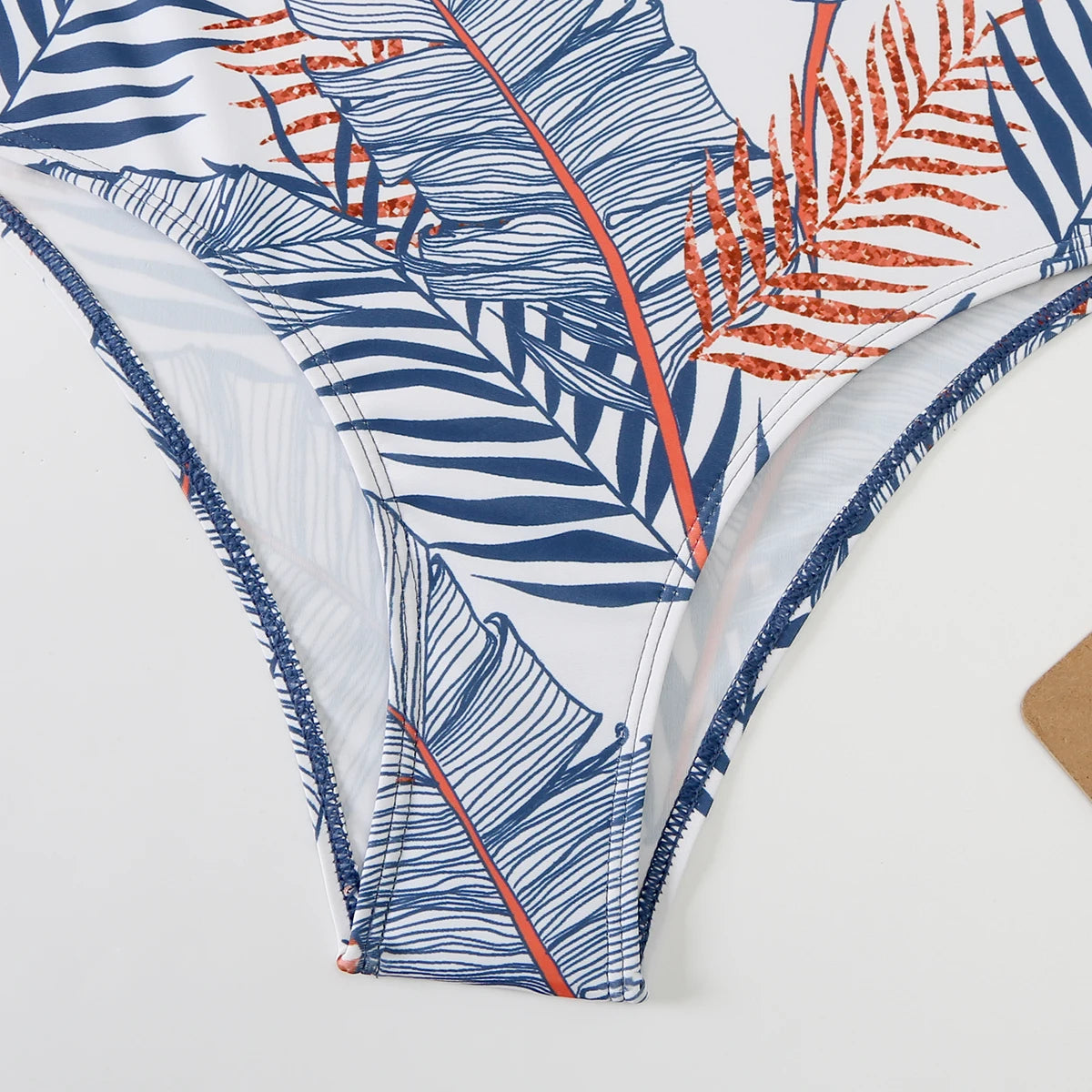 High Waist Bikini Women High Neck Swimsuit Printed Swimwear Female Padded Beachwear Bathers Bathing Swimming Swim Suit