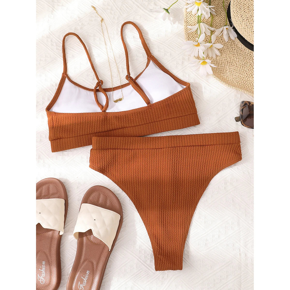 Women Swimsuit Female Women Swimwear Push Up Bikini High Waisted Bikini Set Swimming Suit Bathing Suits Bikinis Set