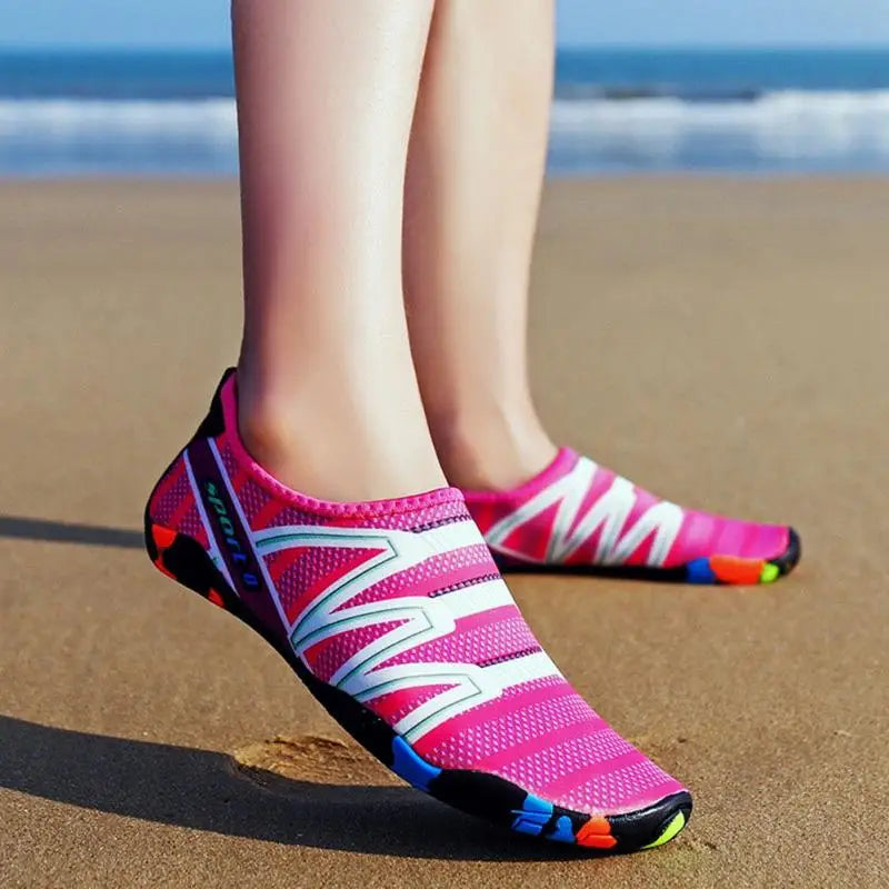 Unisex Swimming Shoes Water Sports Aqua Beach Surfing Slippers Upstream Light Athletic Footwear Swimming For Men Women