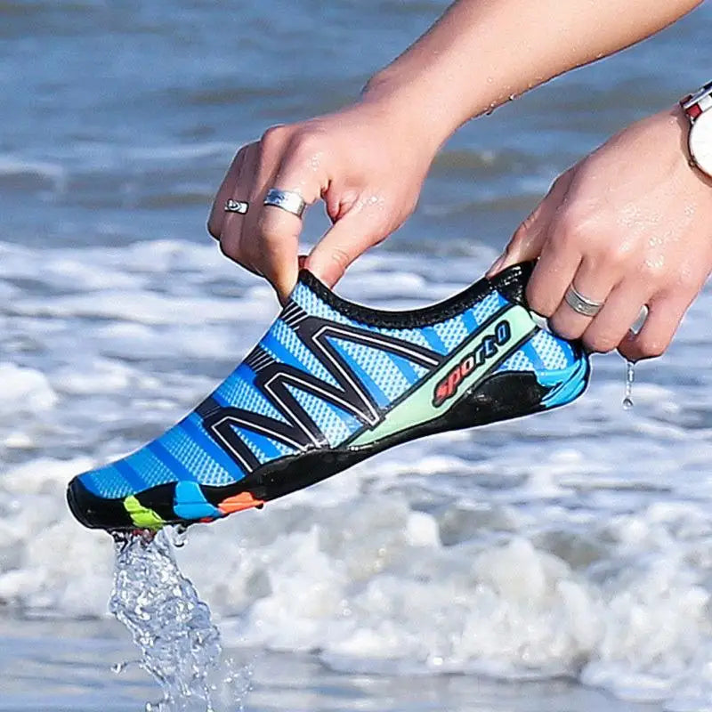 Unisex Swimming Shoes Water Sports Aqua Beach Surfing Slippers Upstream Light Athletic Footwear Swimming For Men Women