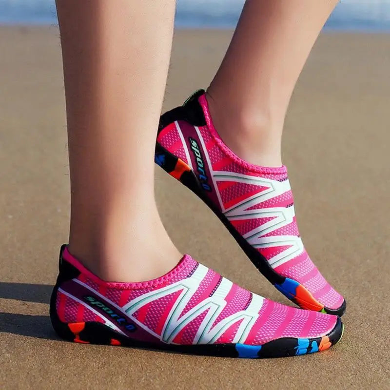 Unisex Swimming Shoes Water Sports Aqua Beach Surfing Slippers Upstream Light Athletic Footwear Swimming For Men Women