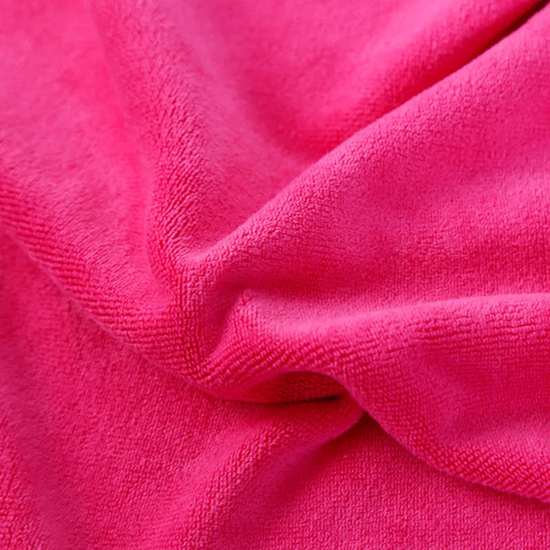 Larger thicker increase microfiber bath towel, absorbent ,quick-drying, super soft hotel bath towel to wear bath towel