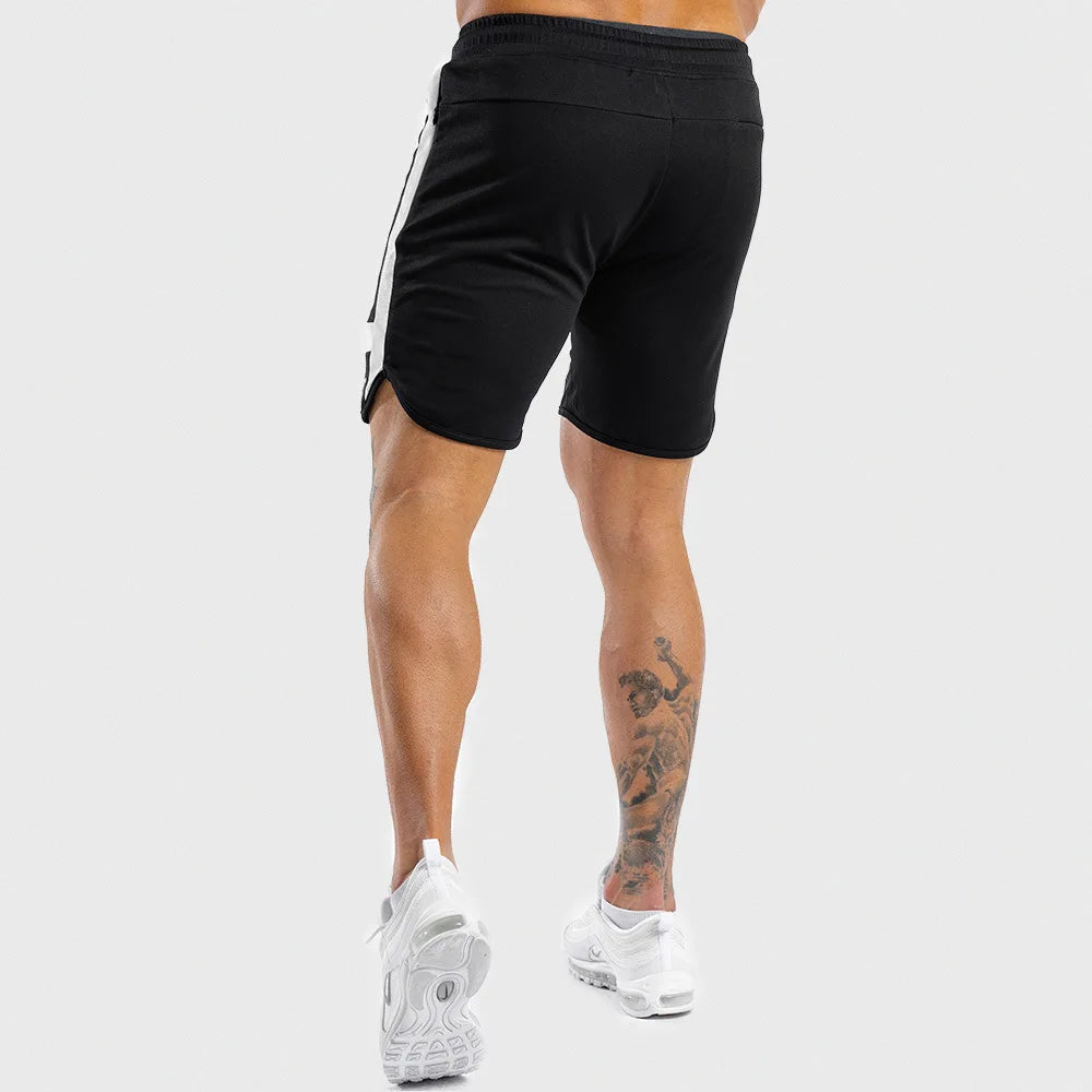 Summer Running Shorts Men Fitness Gym Joggers Workout Breathable Mesh Men Short Pants Quick Dry Training Sport Gym Shorts Male