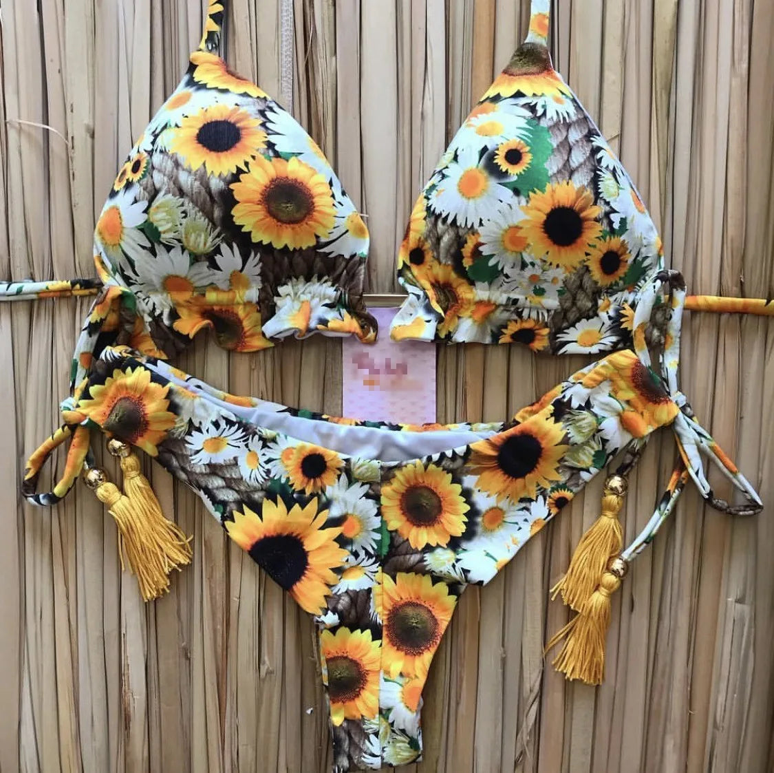 Bikinis Set Women Swimsuit Bandage Two-Piece Swimwear Brazilian Biquínis Beachwear Bathing Suit