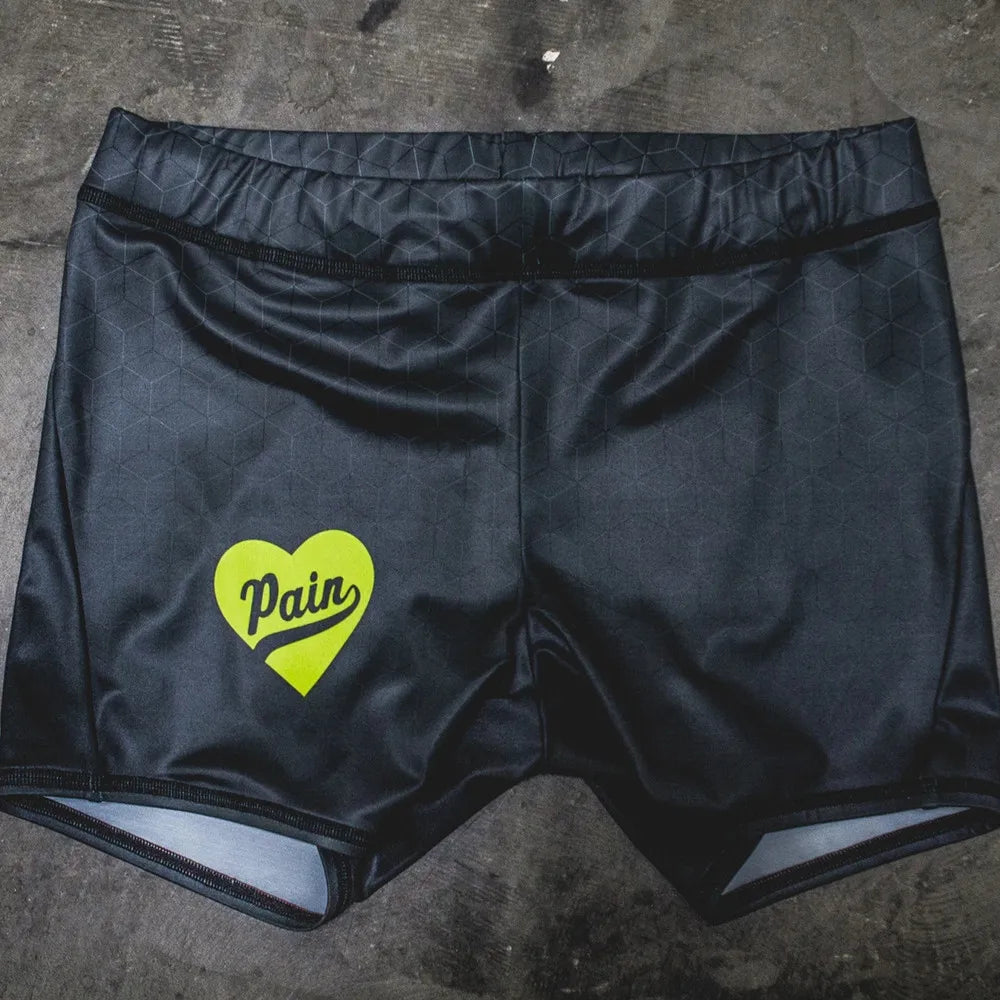 Love The Pain Pampage Training Swin Leg Boxer Swimming Trunks Swimming Trunks Printing Panties Swimming Training Pants