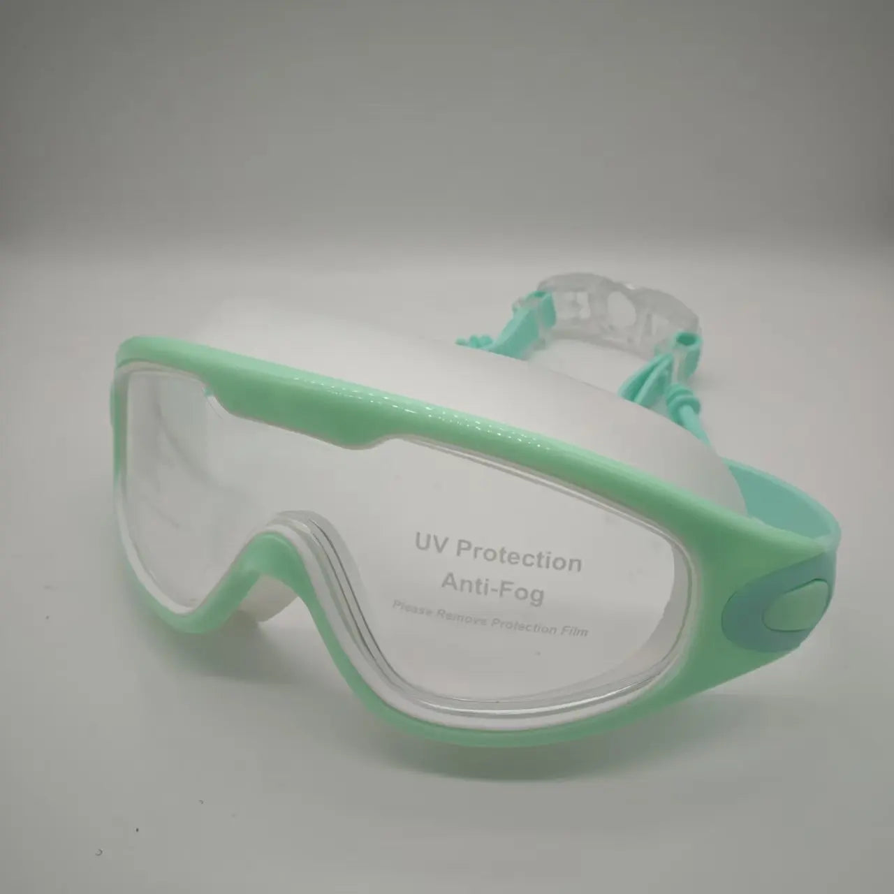 Swimming Glasses Adult Men and Women High-definition Waterproof Anti-fog Swimming Goggles Flat Big Frame Swimming Goggles