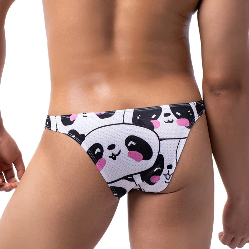 Men's Print Breathable Swim Briefs Men Bikini Brief Bathers different color Designs to choose from Beach and Pool