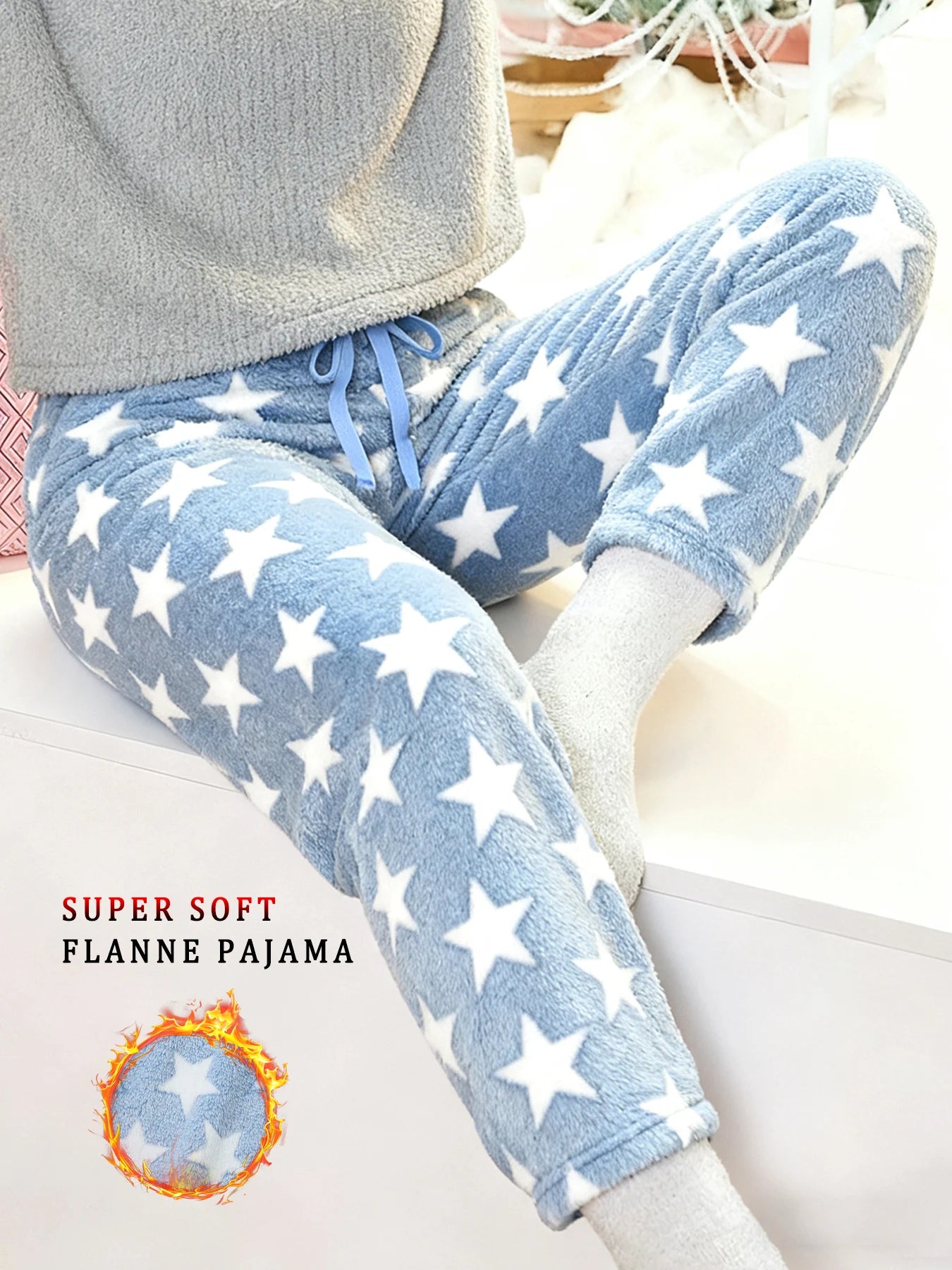 Women'S Super Soft Flannel Pajama Pants. Casual Home Pants For Winter