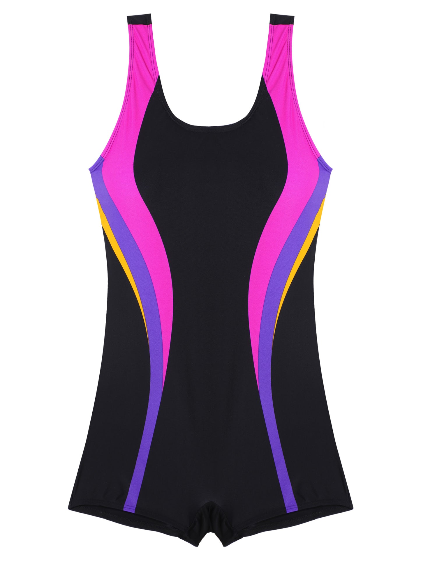 Womens One-piece Suits Rash Guard Shorty Wetsuits Swimsuit Sleeveless Removable Pads Open Back Swimwear Surfing Beachwear