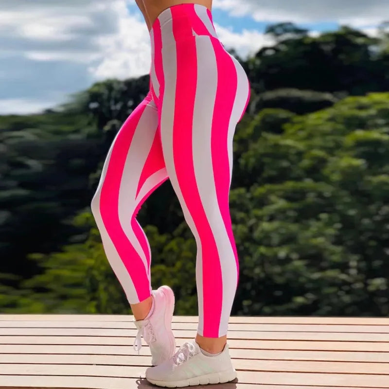 Tie Dye Yoga Pants Gym Sport Leggings for Women Seamless High Waist Push Up Tights Scrunch Butt Leggins Female Gym Clothing