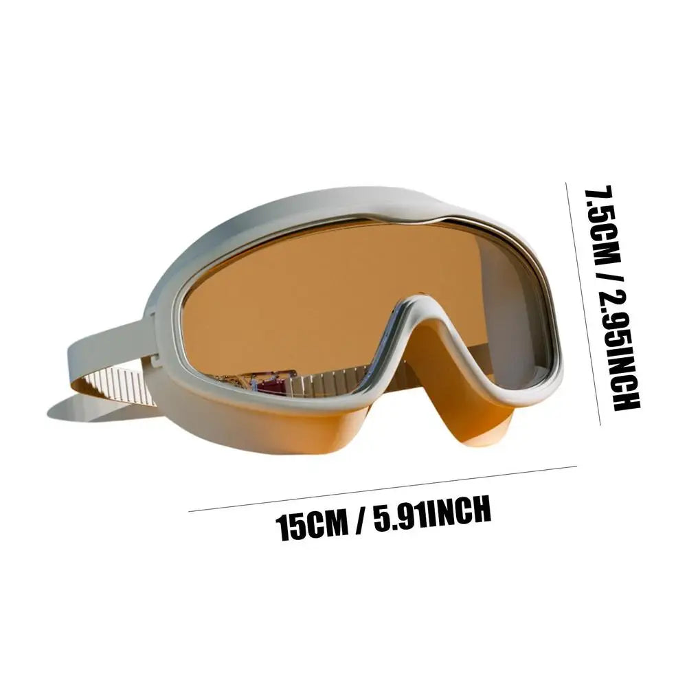 New Swimming Goggles Adjustable Anti Fog Adult Pool Glasses Clear Vision Swimming Goggles Professional Fitness Tool For Training