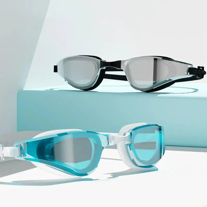 Swim Goggles for Adult Teens Boy Girl Wide View Adult Swimming Goggles Water Fog Resistant Swim Goggles for Women Men