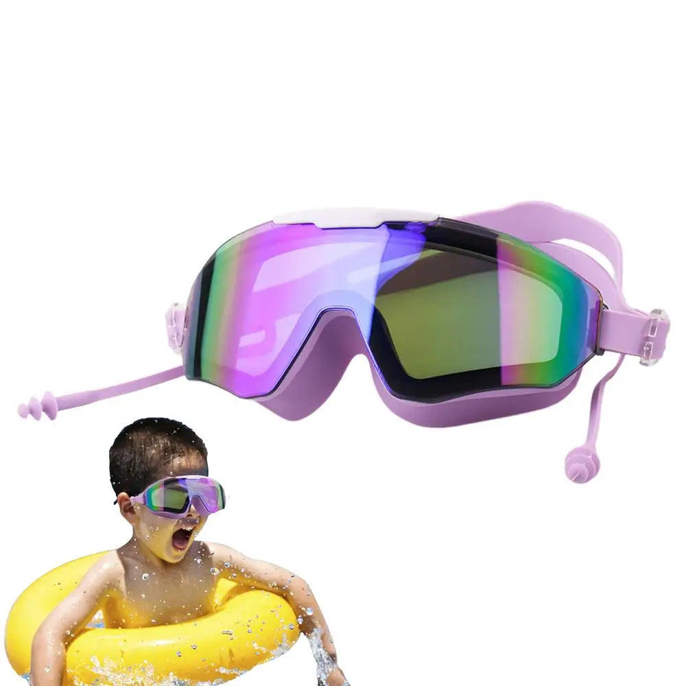 Swimming Goggles Anti Fog & UV No Leaking Goggles Anti Fog Full Protection Swim Pool Goggles Clear Vision Swimming Goggles For