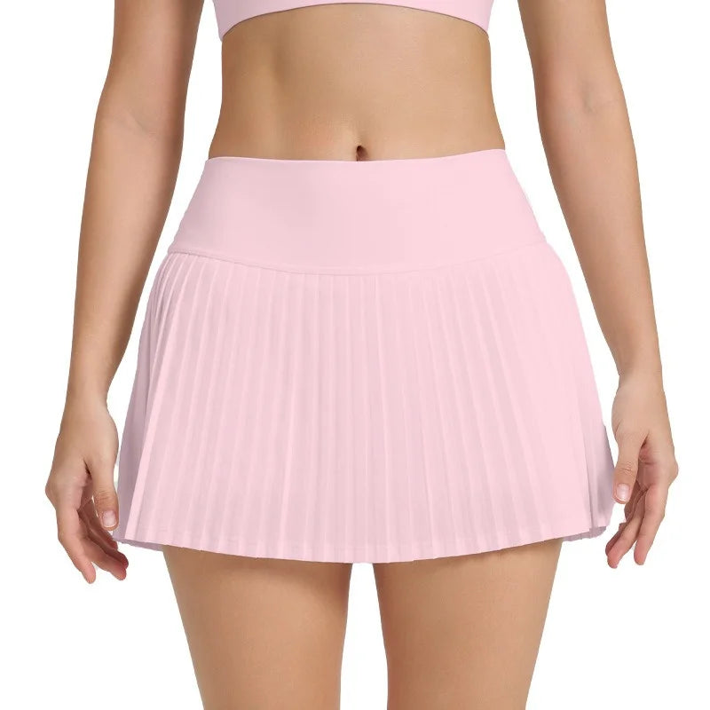 Pocket Pleated Tennis Skirt Tennis Skirt with Shorts Skirts High Waisted Golf Skirts Workout Athletic Skort Skorts
