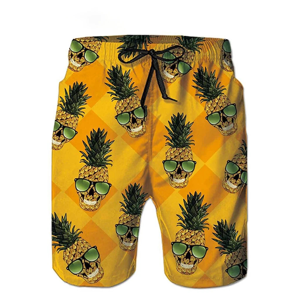 Mens Hawaii Beach Shorts Surf Board Sportwear Vacation Pants Boy Short Summer Cool Ventilate Clothing