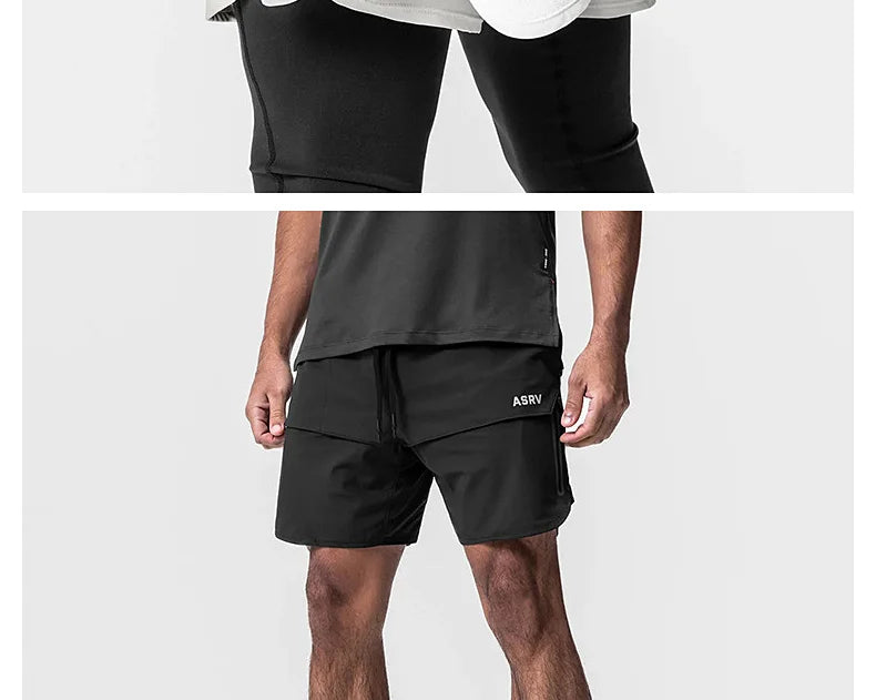 Mens Gym Sport Shorts Summer Sportswear Jogging Casual Short Pants Quick Dry Training Man Basketball Fitness Running Bottoms