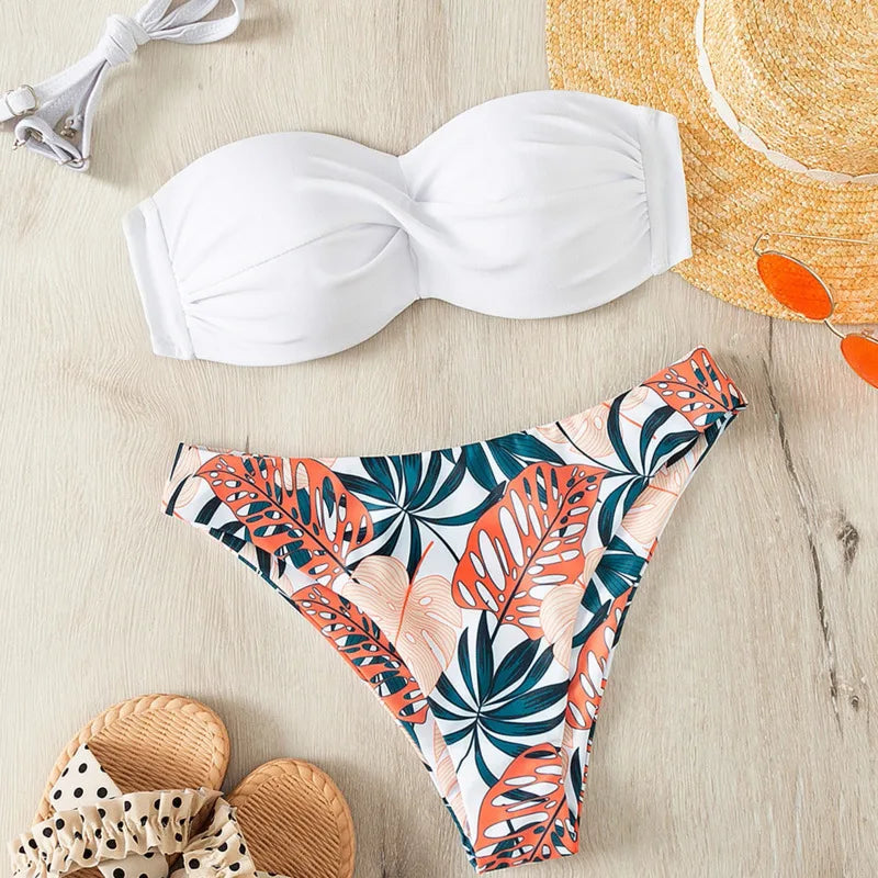 Bikinis Female Swimsuits Women's Swimwear Push Up Swim Wear Bathing Suits Brazilian Bikini Set Beachwear Pool Bather