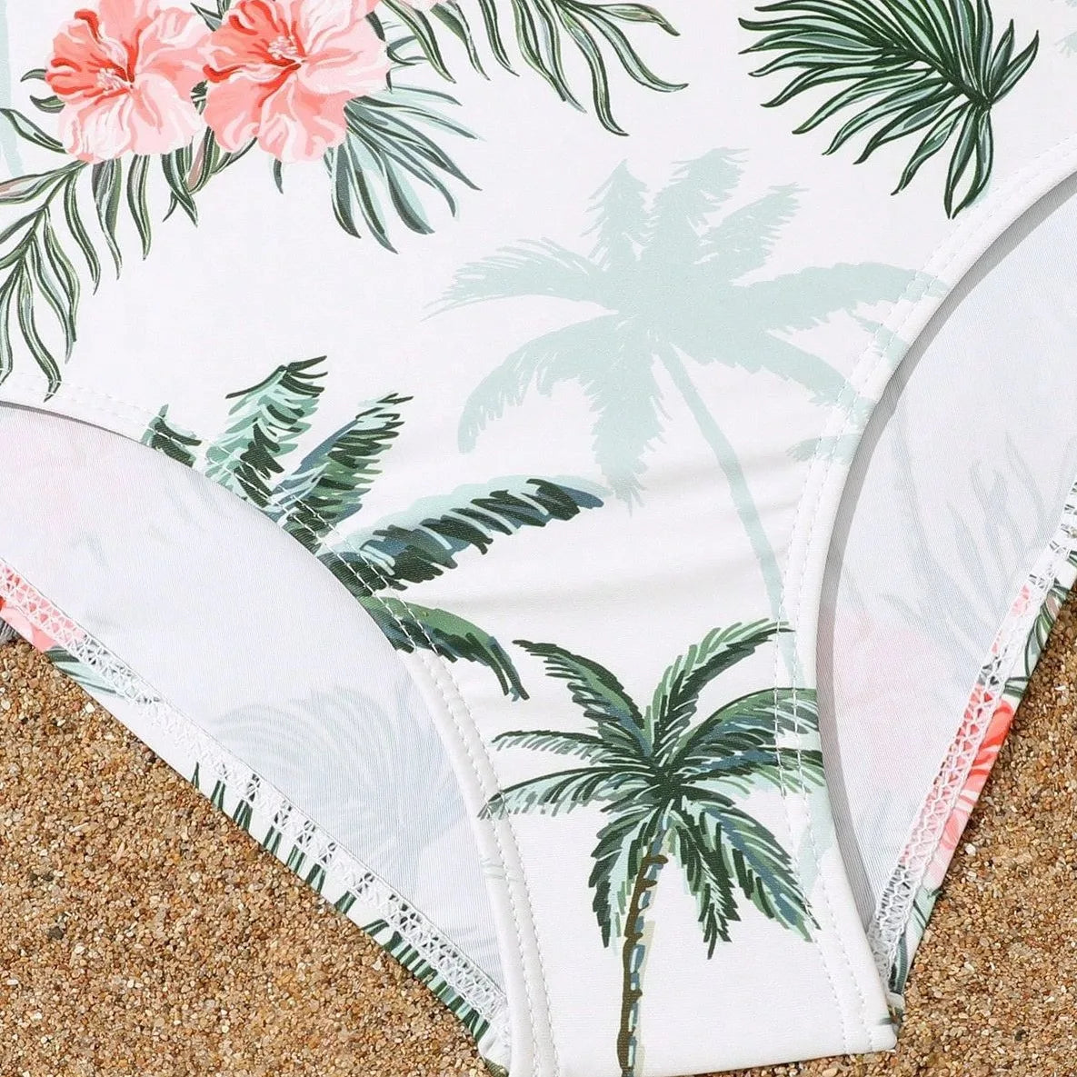 Printed Ruffle Girls Swimsuit One Piece Kids Swimwear Female Children's Bathers Bathing Swimming Swim Suit Beachwear