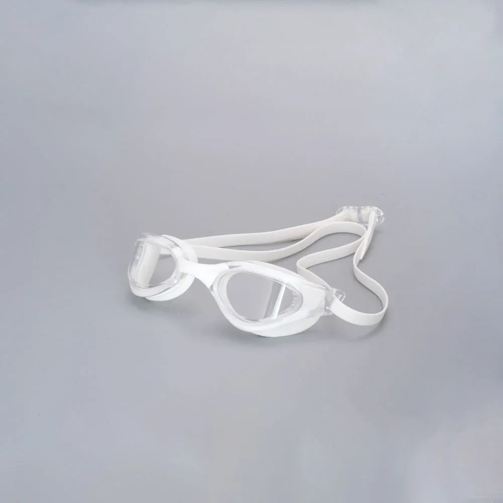 Professional Adult Swim Goggles Waterproof Fog-proof Racing Goggles Men Women Cool Silver Plated Swimming Equip