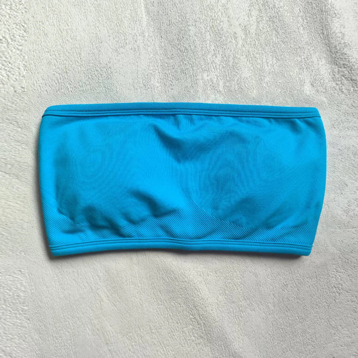 Backless Bandeau for Women Backless Sports Bra Strapless Open Back Gym Crop Top Seamless Strapless Bra Workout Yoga Top
