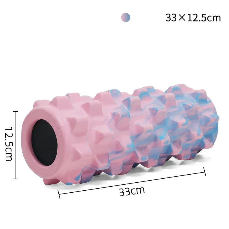 33/45cm Myofascial Press Gymnastics Pulley Yoga Column And Fitness Equipment Back Massage Roller Gym Exercise Muscle Relaxation