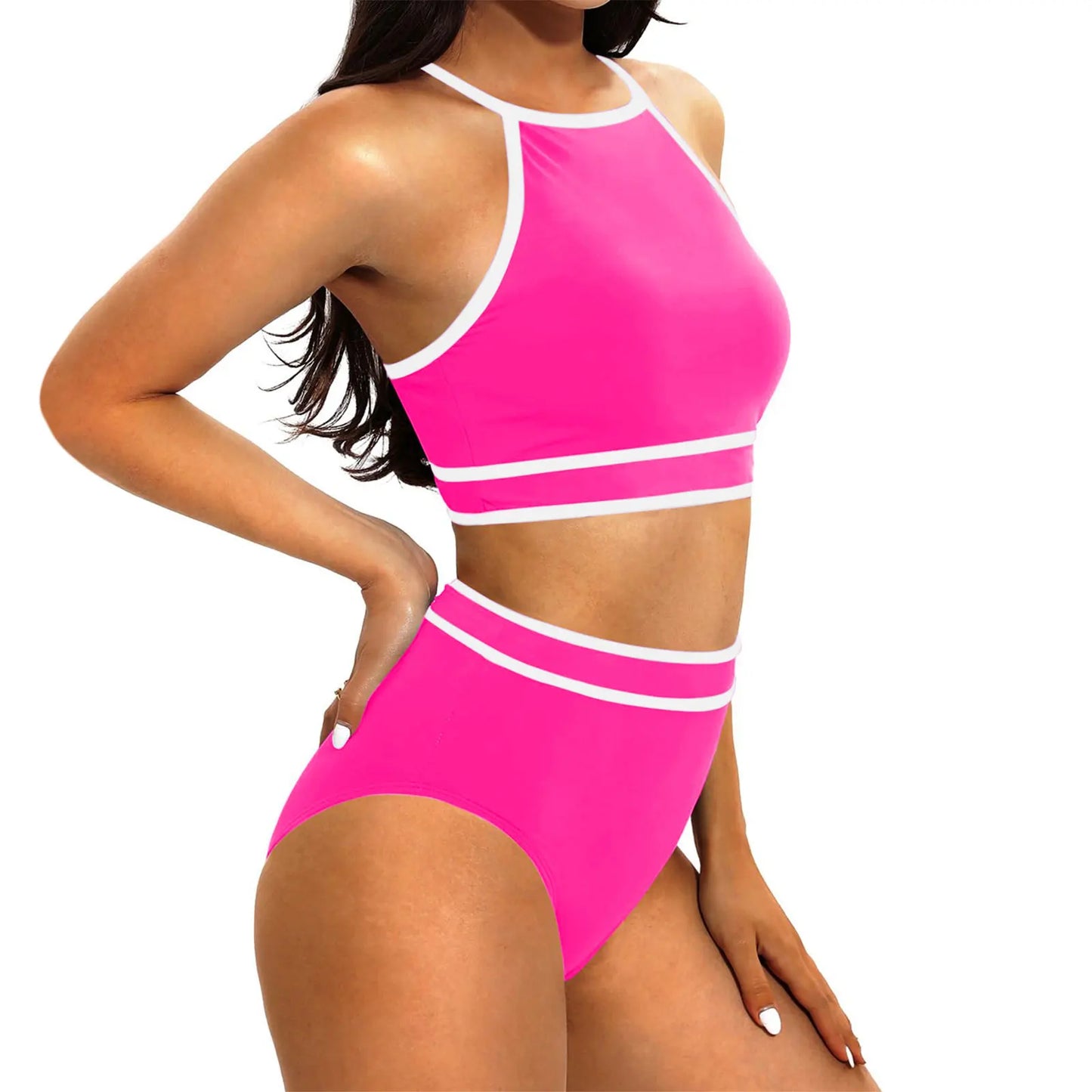 Swimsuits Bikini Sets Female Swimwear Push Up For Beach Wear Two-Piece Bathing Suits Pool Women's Swimming Suit Bikini