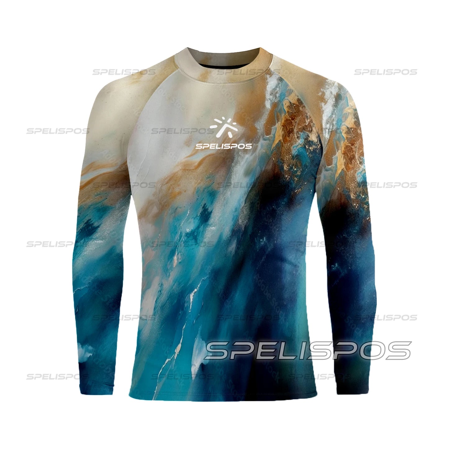 Drama Diving T-Shirt Tight Long Sleeve Rash Guard Surfing Wear Fitness Swimwear UV Protection Clothes Beach Floatsuit Water Tops