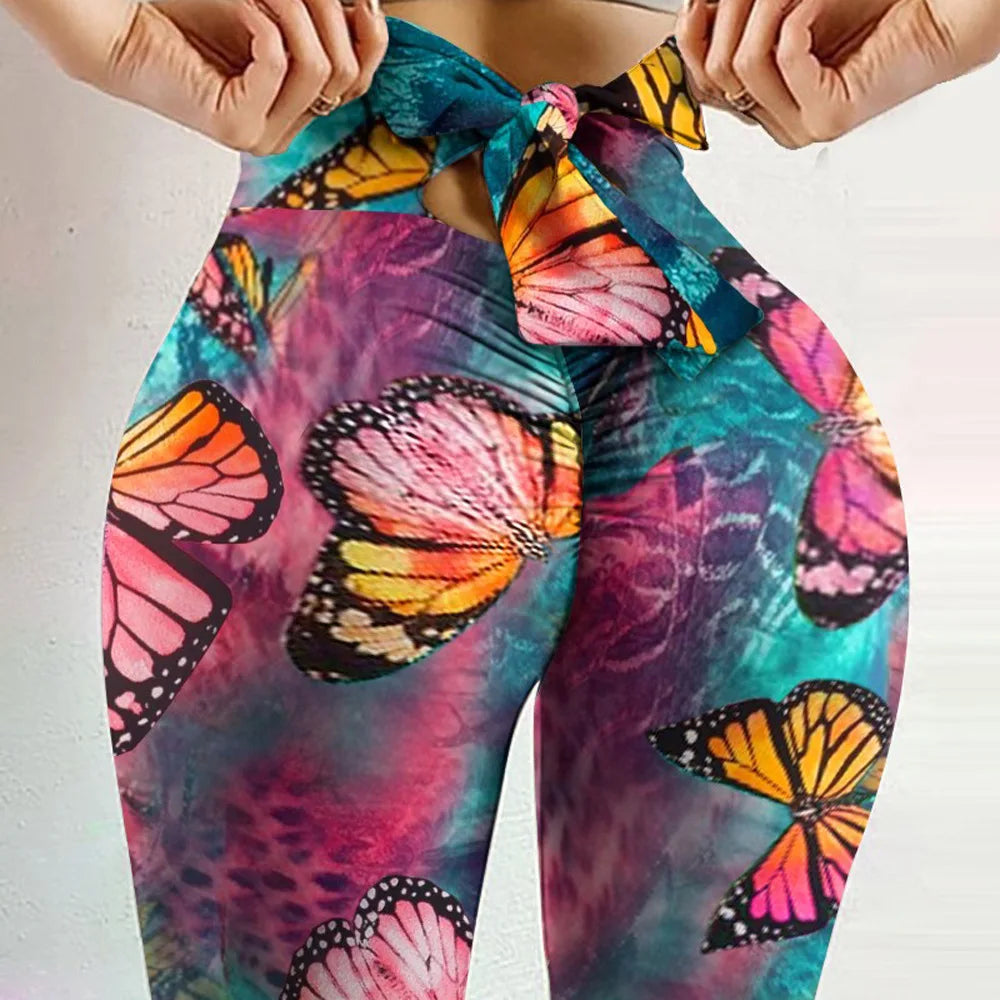 Seamless Tie Dye Leggings Women Fitness Gym Legging Push up High waist Leggings Sport Pants Women Clothing