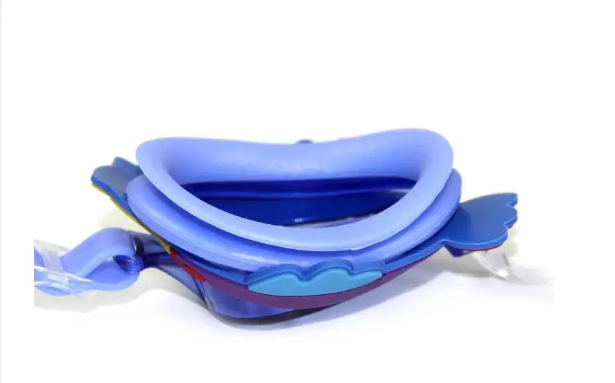 Professional Swimming Goggles Girl Cartoon Swim Glasses with Ear Plug Waterproof Anti Fog Swim Eyewear For Children Kids Gifts