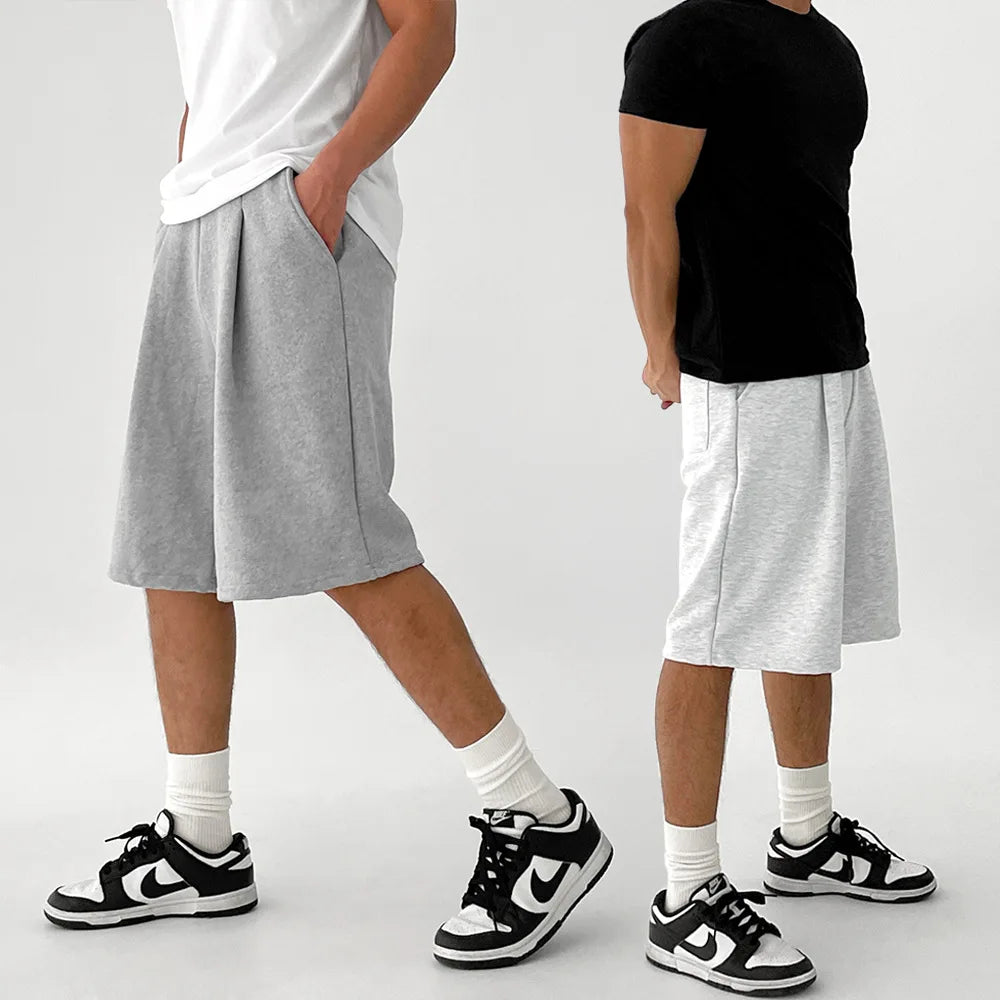 Summer Training Running Shorts Men Breathable Gym Sport Shorts Casual Fitness Shorts Cotton Basketball Shorts Man Gym Clothing