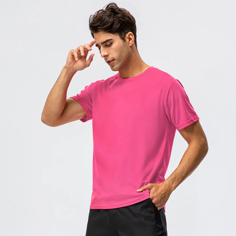 Summer Mens Brand Shirts Women Sport Gym Shirts Top Training Tees Quick Dry Running t Shirts Soccer Shirts Jerseys Gym Clothing