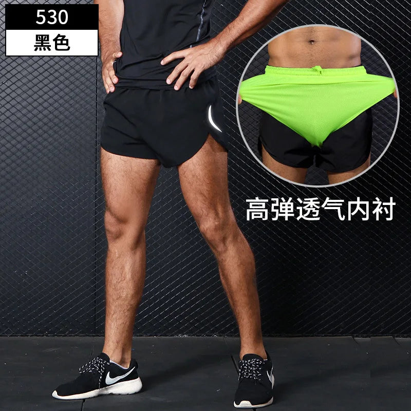 Summer Men Running Shorts Quick Dry Gym Sport Shorts Casual Basketball Shorts Training Crossfit Fitness Shorts Man Gym Clothing