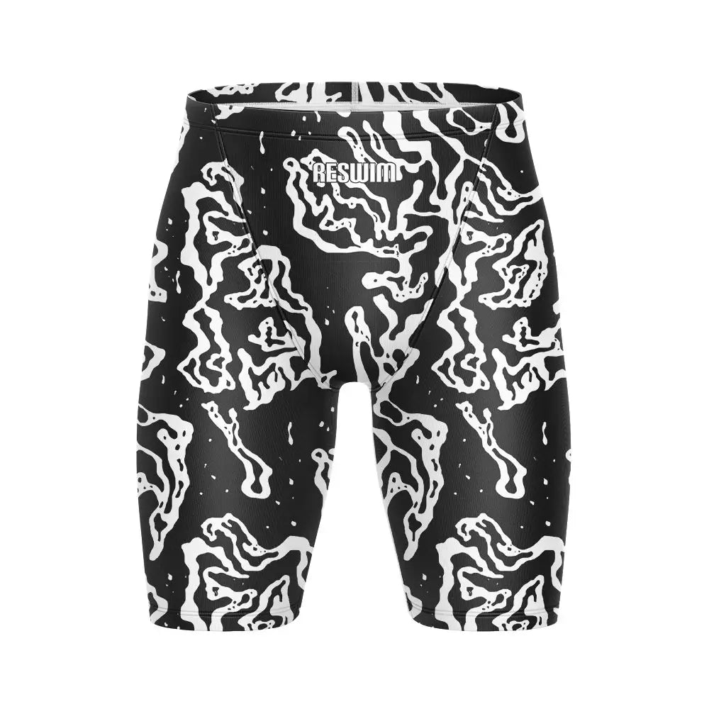 Swim Boxers Summer Men's Swim Jammer Endurance Athletic Training Swimsuit Beach Swimming Trunks For Swimwear Jammers Tights Surf Shorts