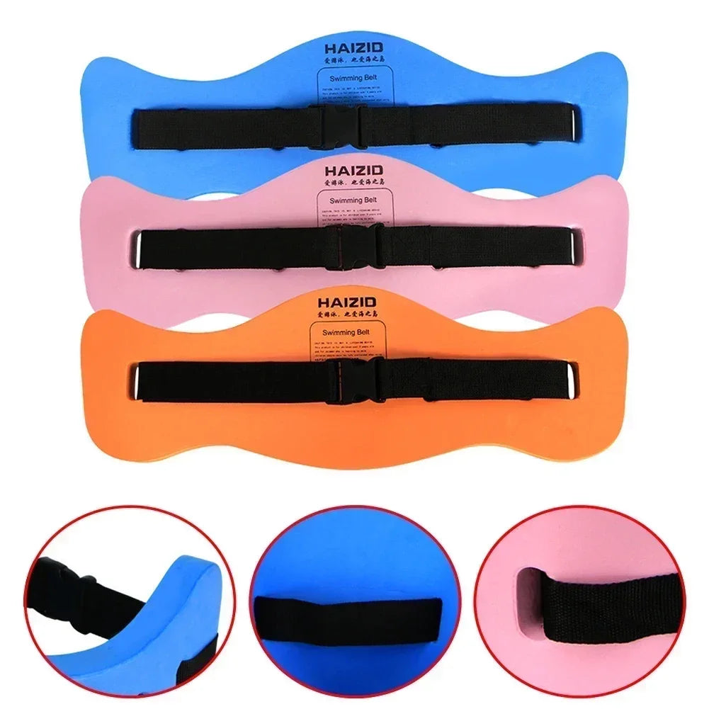 Swim Training Equipment Water Aerobics Float Belt Aqua Jogging Pool Fitness Tool Soft Foam Tapered Belt Pool Accessory