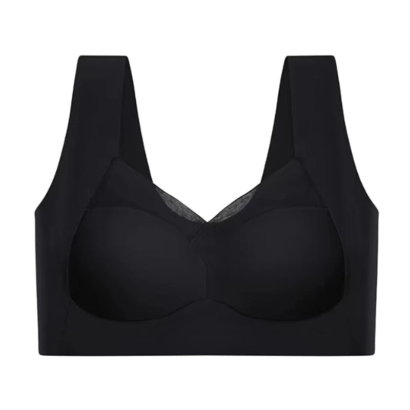 Seamless Bra Push Up Sports Brassiere Woman Lace Bralette Wireless Bra Unwired Yoga Top Women's Bras Without Bones