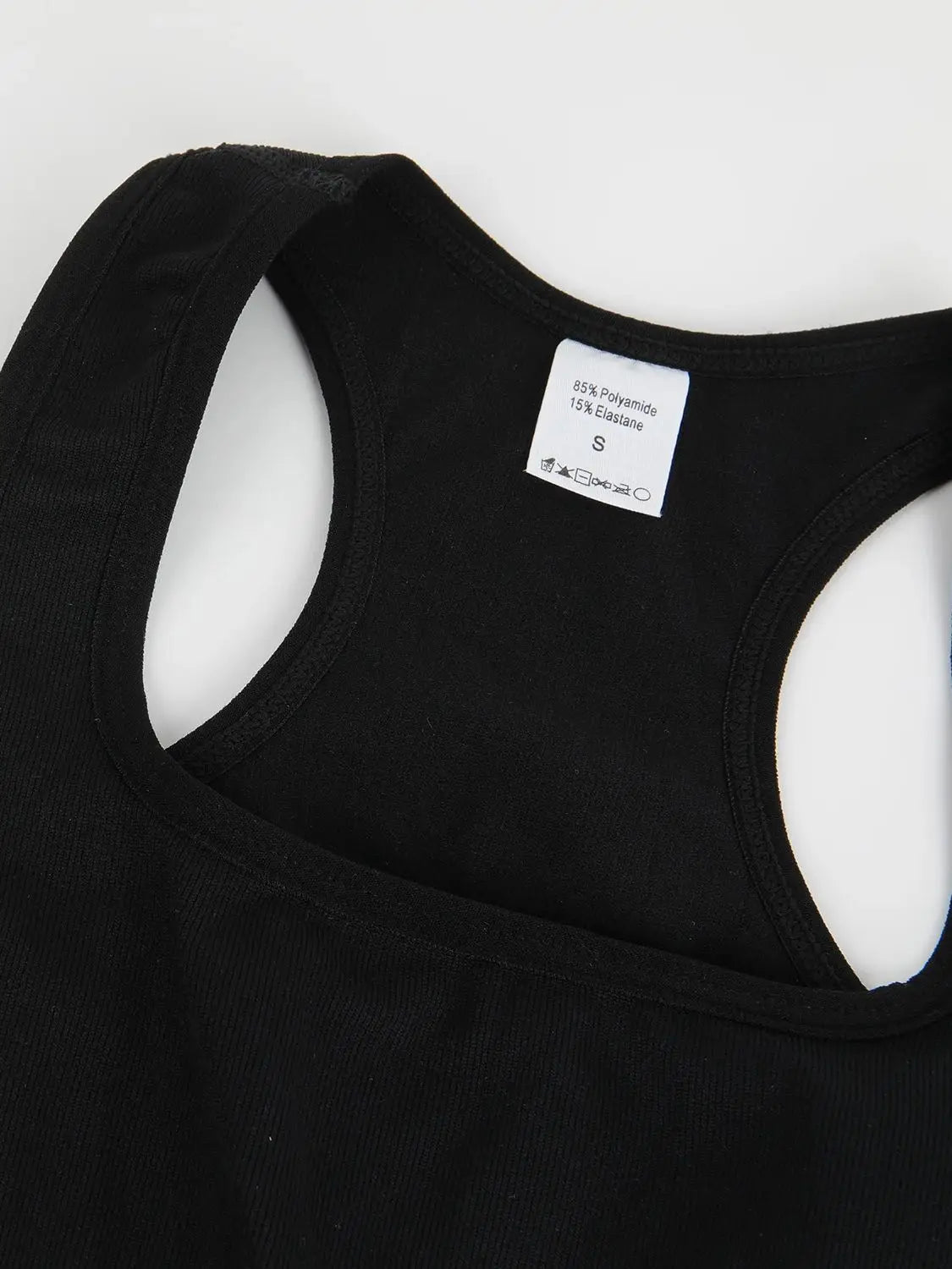 Backless Jumpsuit Women Tummy Control One Piece Bodycon Stretch Shorts Tank Top Sleeveless Scrunch Yoga Romper
