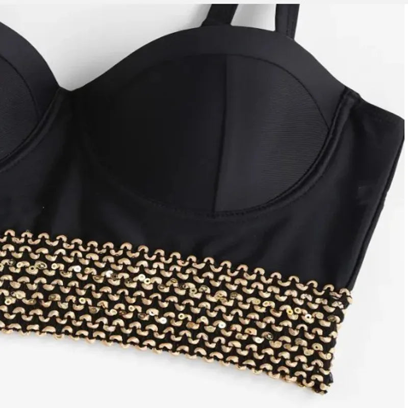 Push Up High Waist Bikini Sets Black Bikini Swimsuit Two Pieces Swimwear Women Bathing Suits Beachwear Bathers