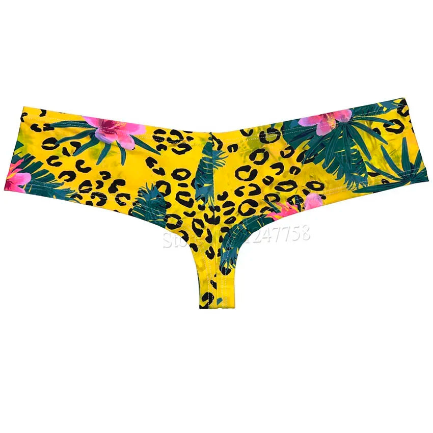 Men's Printed Different Colours and Designs Avaiable Micro Brief Swimwear