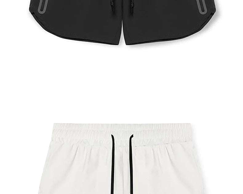 Mens Gym Sport Shorts Summer Sportswear Jogging Casual Short Pants Quick Dry Training Man Basketball Fitness Running Bottoms