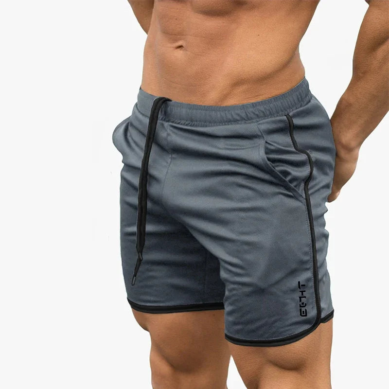 Fitness Running Shorts Men Workout Sports Jogging Short Pants Sportswear Quick Dry Training Gym Shorts Beach Summer Men Shorts