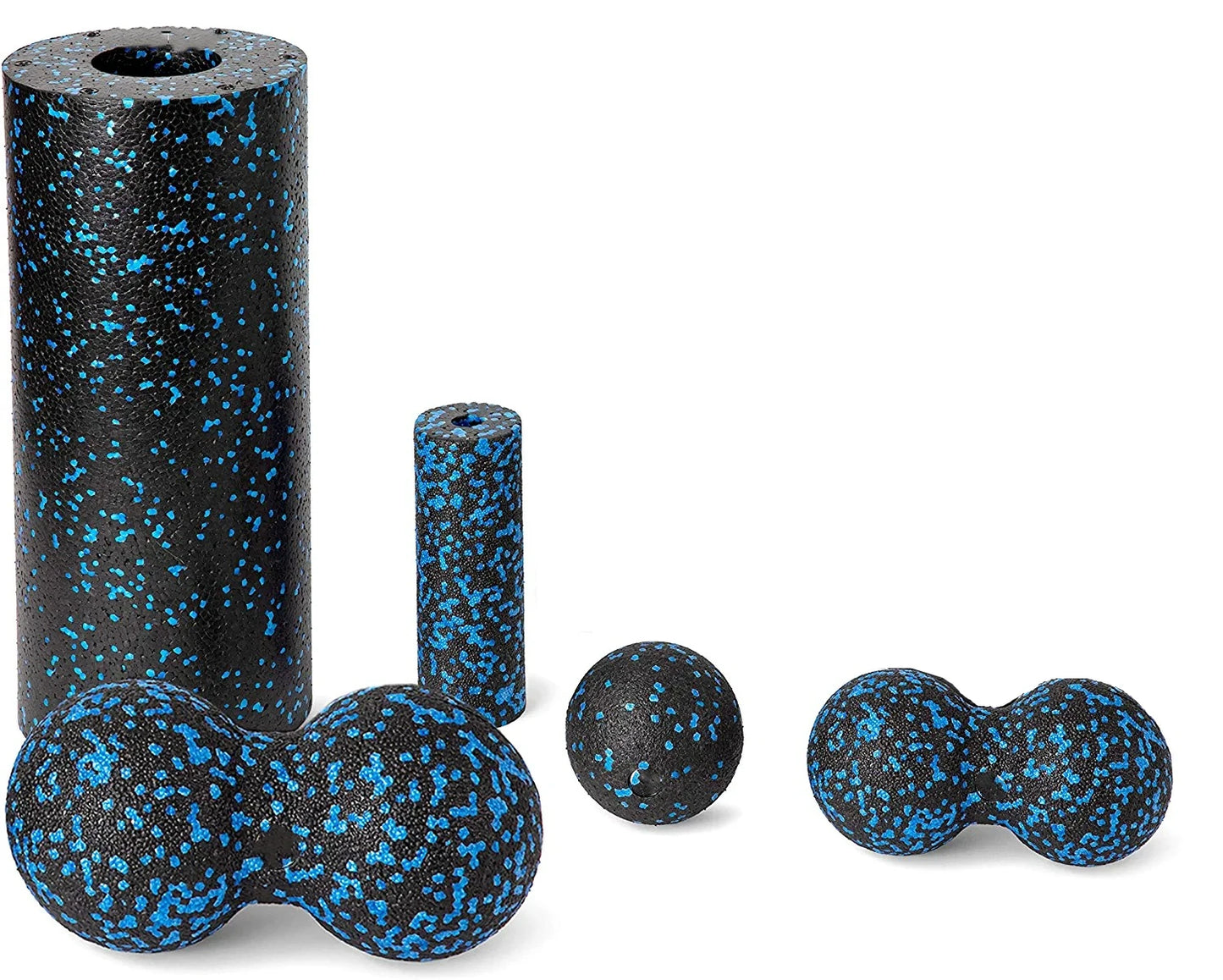 5Pcs Yoga Massage Foam Rollers Fascia Balls Yoga Column EPP High Density Fitness Roller &Ball Leg Back Neck Massager Pain Relief
