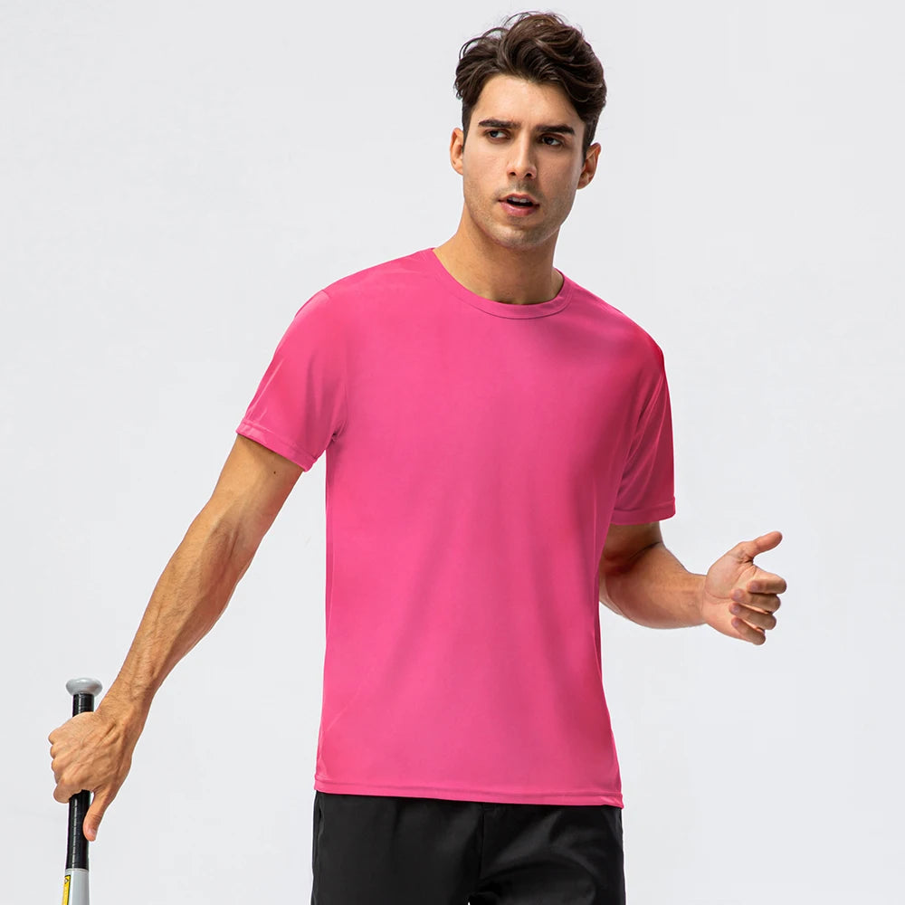 Summer Mens Brand Shirts Women Sport Gym Shirts Top Training Tees Quick Dry Running t Shirts Soccer Shirts Jerseys Gym Clothing