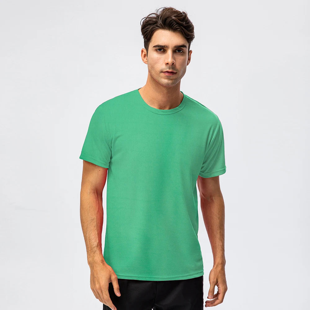 Summer Mens Brand Shirts Women Sport Gym Shirts Top Training Tees Quick Dry Running t Shirts Soccer Shirts Jerseys Gym Clothing