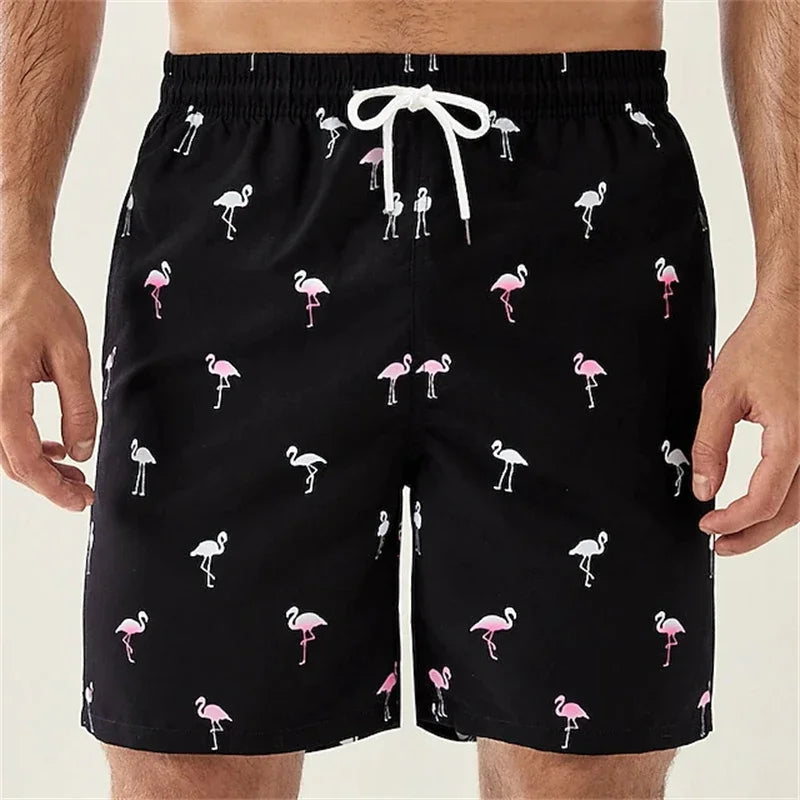 Men Beach Shorts 3D Print Summer Swimwear For Men Fashion Casual Male Swimming Trunks Quick Dry Man Surf Board Shorts Beachwear