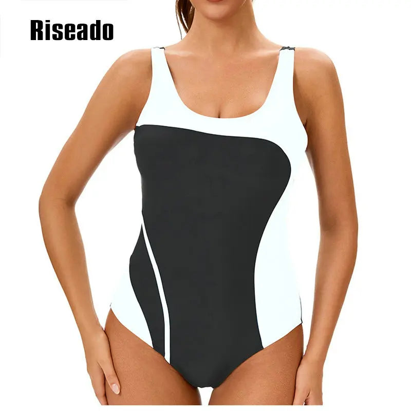 Swimwear Athletic One Piece Swimsuit U-back for Training, Sports, and Fitness